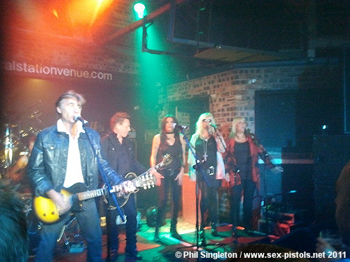 Glen Matlock & The Philistines. Yales Central Station, Wrexham.